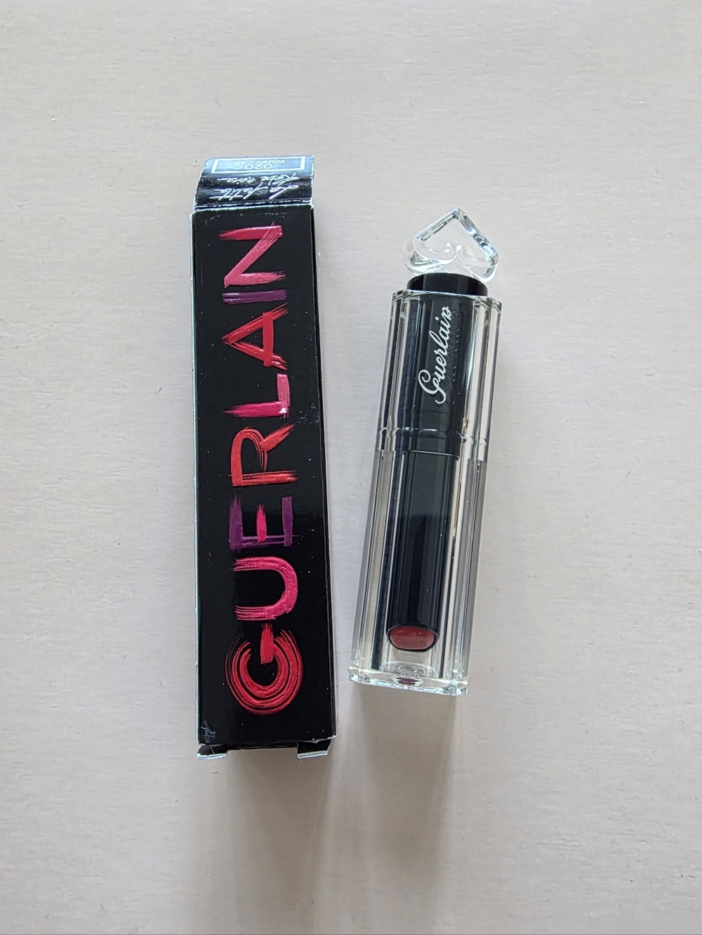 Guerlain La Petite Robe Noir Lipstick in Poppy Cap